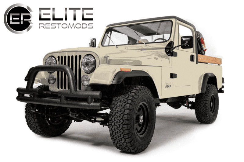 Picture of a restomod jeep