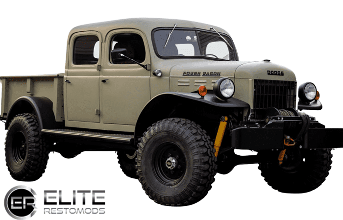picture of a Power Wagon Restomod