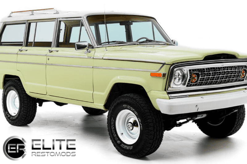 picture of a Jeep Wagoneer Restomod