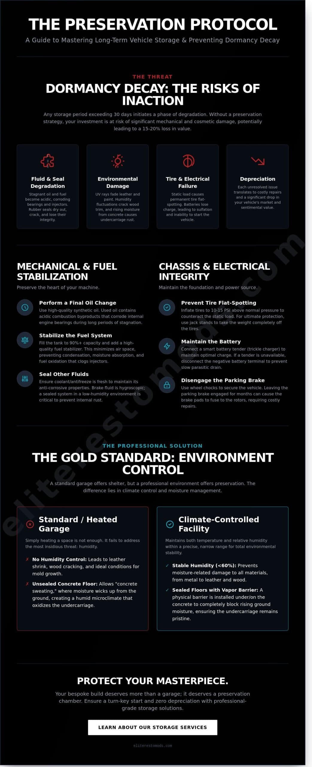 How to Store a Car Long Term: The Ultimate Preservation Checklist for 2026
