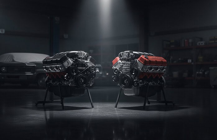 LS Swap vs Coyote Swap Reliability: The 2026 Guide to Restomod Longevity – Hero Image LS Swap vs Coyote Swap Reliability: The 2026 Guide to Restomod Longevity