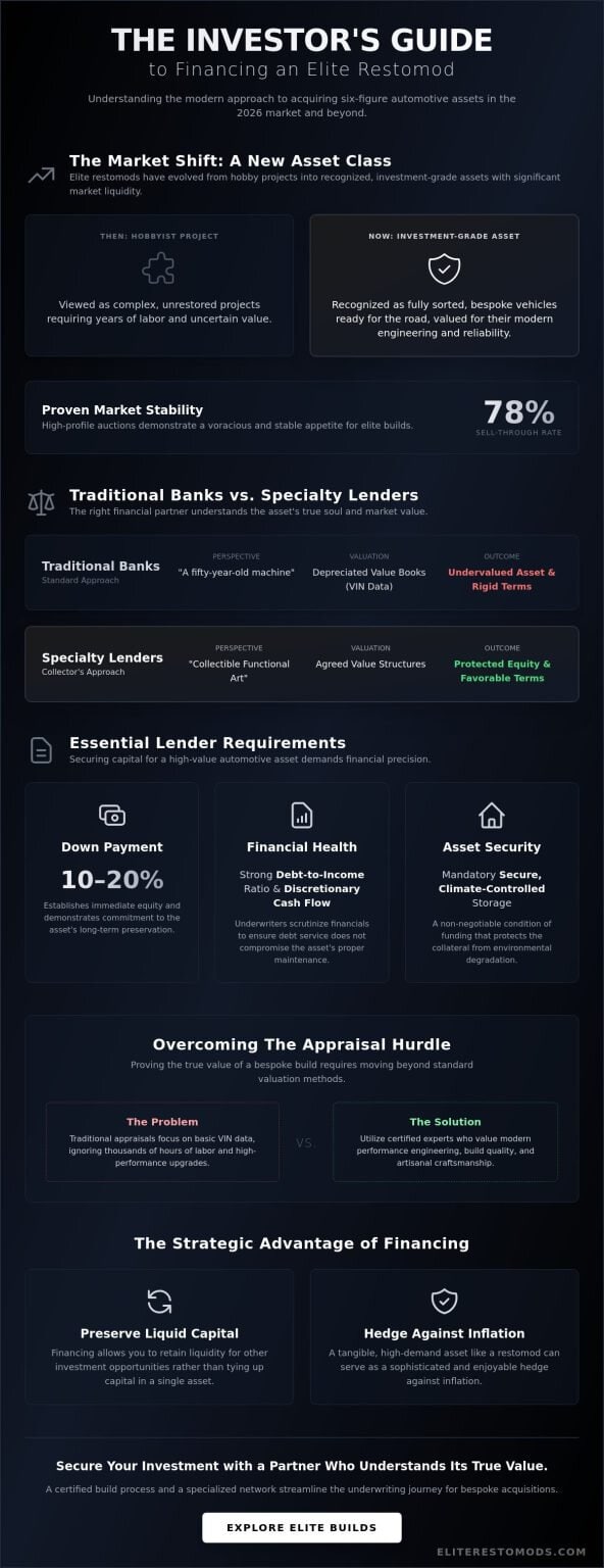 Financing a Six-Figure Classic Car: The Strategic Guide for 2026 Collectors