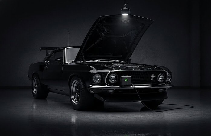 Long Term Car Storage Battery Maintenance for Modernized Classics