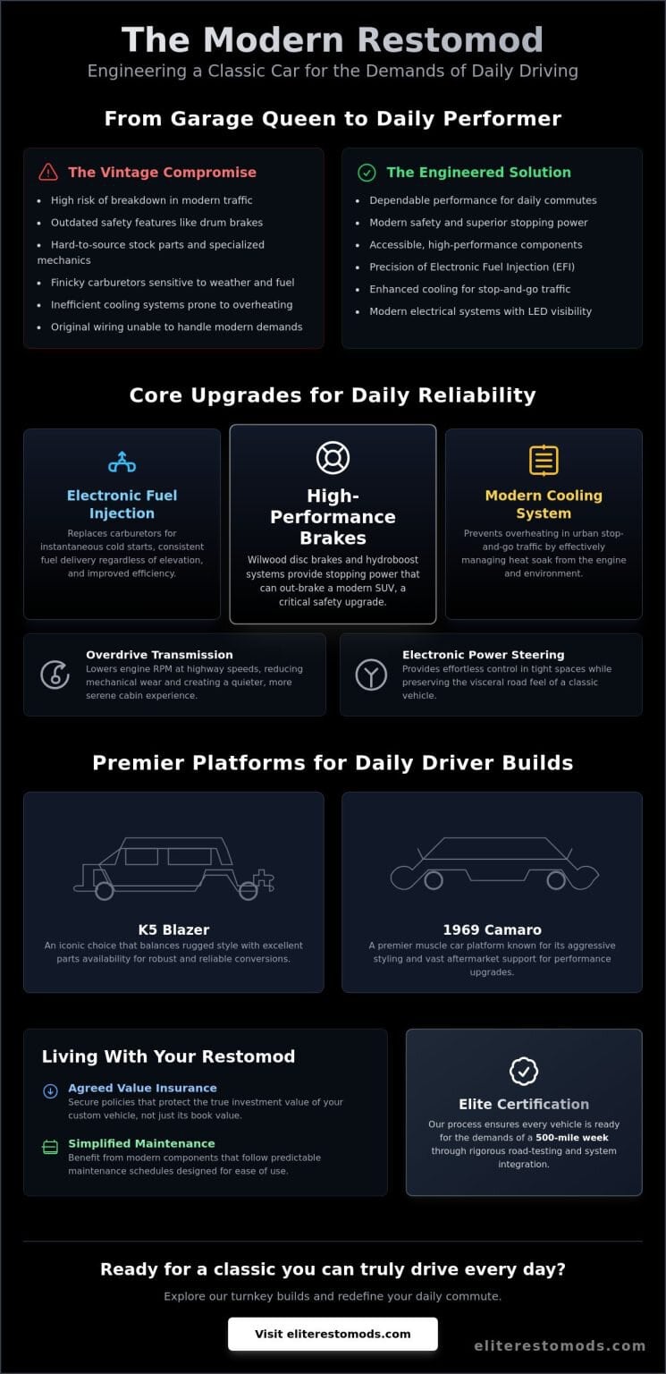 Turnkey Classic Cars for Daily Driving: The 2026 Reliability Guide