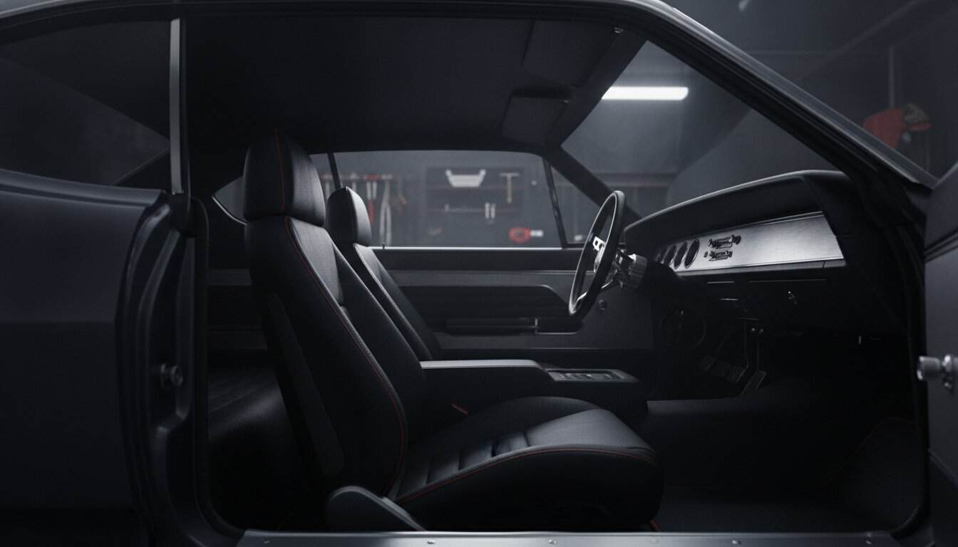 Custom Classic Car Interior: The Art of Modern Luxury in Vintage Icons