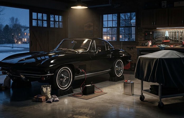 How to Winterize a Classic Car: Complete Storage Guide – Hero Image How to Winterize a Classic Car: Complete Storage Guide