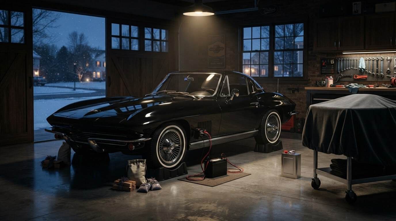 How to Winterize a Classic Car: Complete Storage Guide